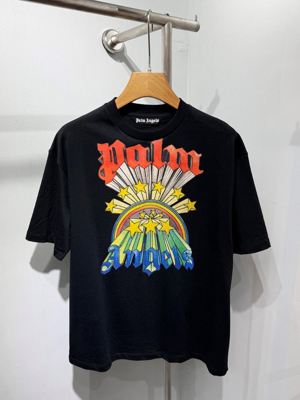 Classic Palm Angels Crew-Neck Short Sleeve